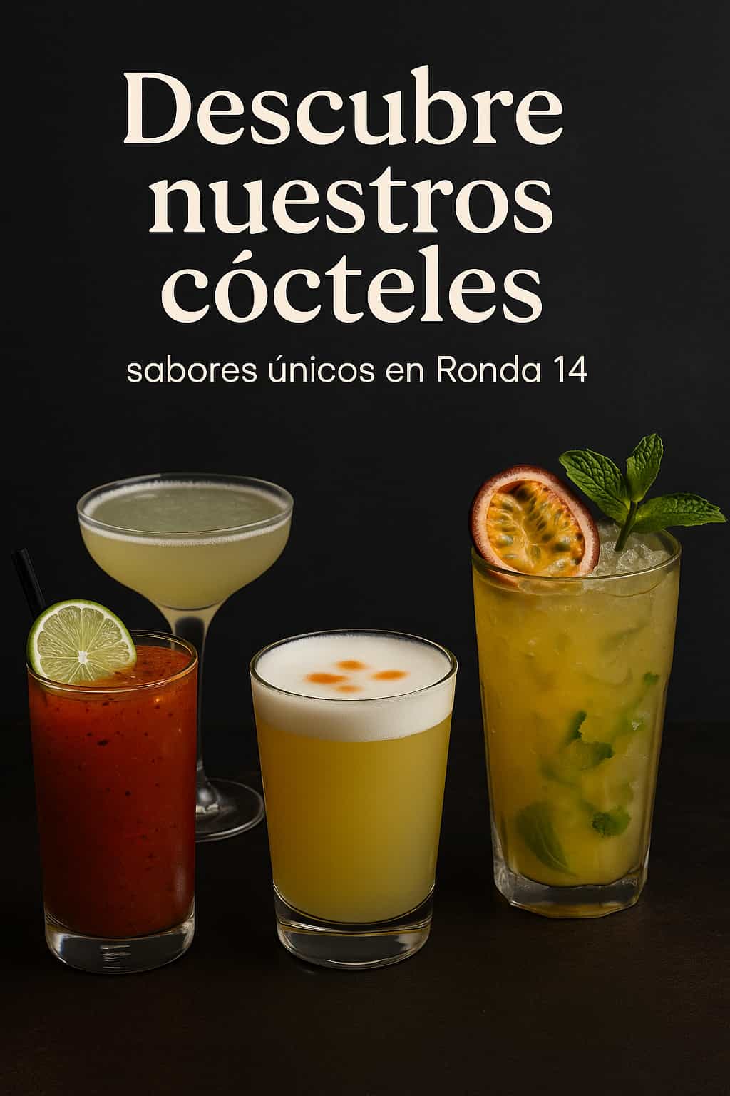 Descubre nuestros cócteles