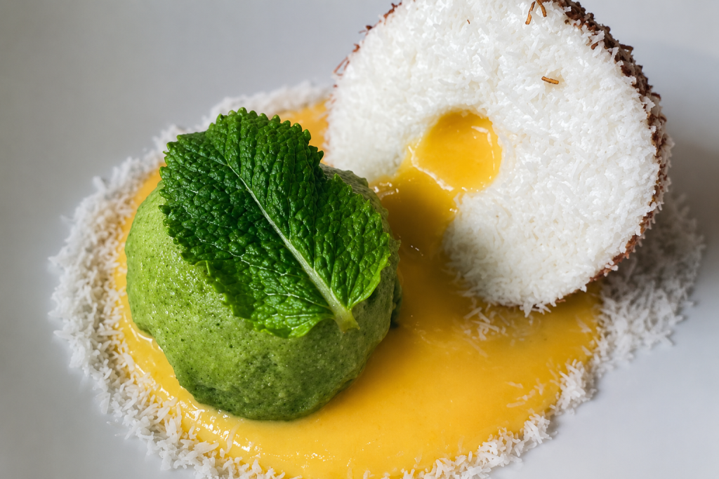 Pasión de coco y menta